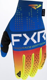 Перчатки FXR Pro-Fit Air для мотокросса, синий/оранжевый