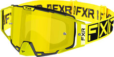 Очки FXR Pilot 2023 для мотокросса, желтый/черный