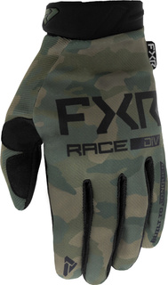 Перчатки FXR Reflex 2023 для мотокросса, черный/камуфляжный