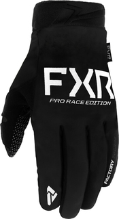 Перчатки FXR Cold Cross Ultra Lite 2023 для мотокросса, черный/белый