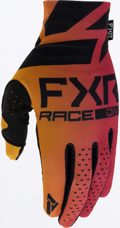 Перчатки FXR Pro-Fit Lite для мотокросса, оранжевый/черный