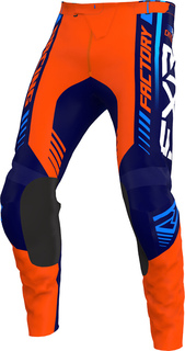 Штаны FXR Clutch Pro мотокроссовые штаны, оранжевый/синий