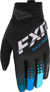Перчатки FXR Prime 2023 для мотокросса, черный/синий
