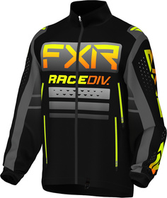 Куртка FXR RR Lite для мотокросса, черный/желтый