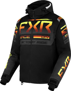 Куртка водонепроницаемая FXR RRX для мотокросса, черный/серый/желтый
