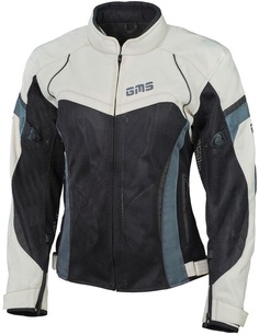 Куртка текстильная женская GMS Tara Mesh мотоциклетная, песочный/черный ГМС