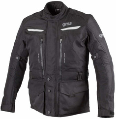 Куртка текстильная GMS Gear мотоциклетая, черный ГМС
