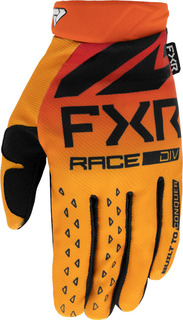 Перчатки FXR Reflex 2023 для мотокросса, оранжевый/черный
