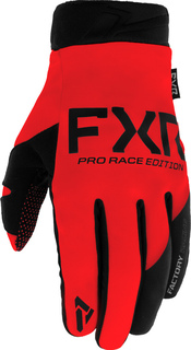 Перчатки FXR Cold Cross Lite для мотокросса, красный/черный