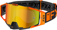 Очки FXR Pilot 2023 для мотокросса, оранжевый/черный