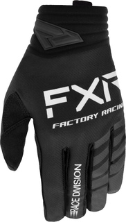 Перчатки FXR Prime 2023 для мотокросса, черный/антрацитовый