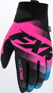 Перчатки FXR Prime для мотокросса, розовый/черный
