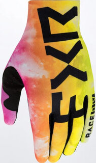 Перчатки FXR Pro-Fit Air Colored для мотокросса, розовый/желтый