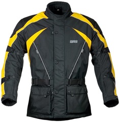 Куртка текстильная GMS Twister мотоциклетная, черный/желтый ГМС