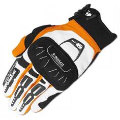 Перчатки Held Backflip для мотокросса, белый/оранжевый