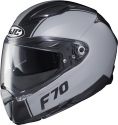 Шлем HJC F70 Mago, серый/черный