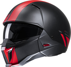 HJC i20 Batol Реактивный шлем, черный/красный