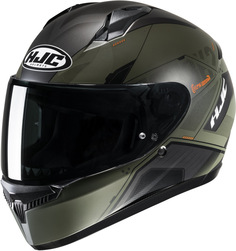 Шлем HJC C10 Inka, серый/зеленый