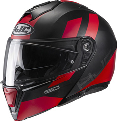 Шлем HJC i90 Syrex, черный/красный