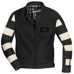 Куртка текстильная HolyFreedom Prison мотоциклетная, черный/белый