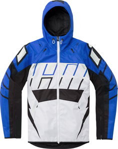 Куртка Icon Airform Retro текстильная, белый/синий