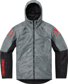Куртка Icon Airform Battlescar текстильная, серый