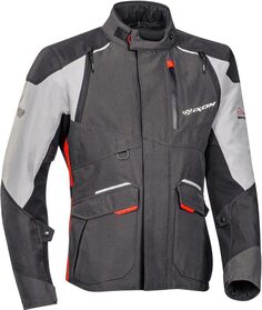 Куртка Ixon Balder мотоциклетная, черный/серый/красный