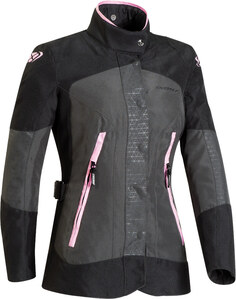 Куртка женская IXON Bloom мотоциклетная, серый/розовый