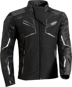 Куртка Ixon Cell для мотоцикла текстильная, черно-серо-белая