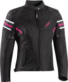 Куртка Ixon Ilana Evo для женщин для мотоцикла Текстильная, черно-фуксия