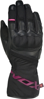 Перчатки Ixon Rescue Pro зимние для мотоцикла для женщин, черно-розовые