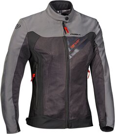 Куртка Ixon Orion для женщин для мотоцикла Текстильная, антрацитово-серая