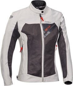 Куртка Ixon Orion для женщин для мотоцикла Текстильная, серо-антрацитовая