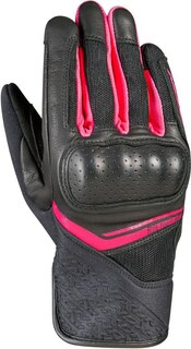 Перчатки Ixon RS Launch для женщин для мотоцикла, черно-розовые
