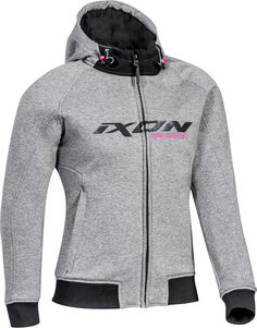 Куртка Ixon Palermo для женщин для мотоцикла текстильная, серая
