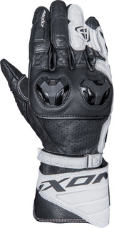 Перчатки Ixon RS Tilter для мотоцикла, черно-белые