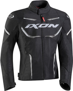 Куртка Ixon Striker Air WP для мотоцикла Текстильная, черно-белая