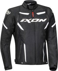 Куртка Ixon Striker для мотоцикла Текстильная, черно-белая