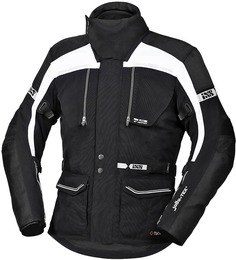 IXS Tour Traveller-ST Мотоцикл Текстильный куртка, черный/белый
