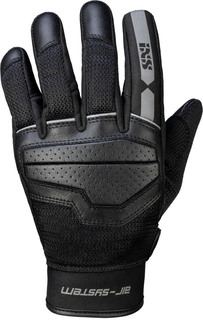Перчатки IXS Evo-Air для мотоцикла, черно-серые