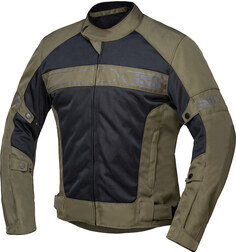 Куртка IXS Evo-Air для мотоцикла текстильная, оливково-зелено-черная