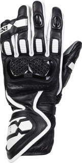 Перчатки IXS Sport LD RS-200 2.0 для женщин для мотоцикла, черно-белые