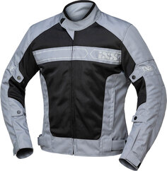 Куртка IXS Evo-Air для мотоцикла текстильная, серо-черная