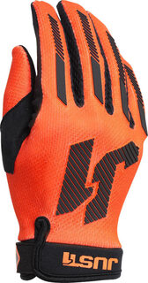 Перчатки Just1 J-Force X Мотокросс, оранжево-черные