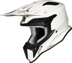 Шлем Just1 J18 Solid для мотокросса, белый