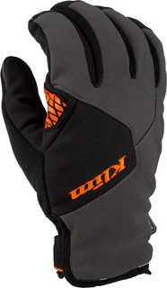 Перчатки Klim Inversion Insulated для мотоцикла, серо-оранжевые
