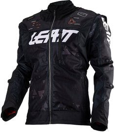 Куртка Leatt 4.5 X-Flow для мотокросса, черная