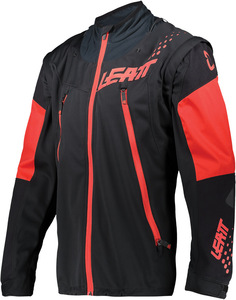 Куртка Leatt Moto 4.5 Lite для мотокросса, черно-красная