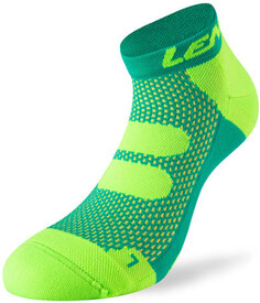 Носки Lenz 5.0 Short Компрессионные, зелено-зеленые