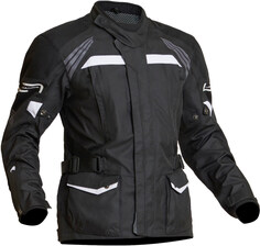 Куртка Lindstrands Transtrand Водонепроницаемая мотоциклетная текстильная, черно-белая